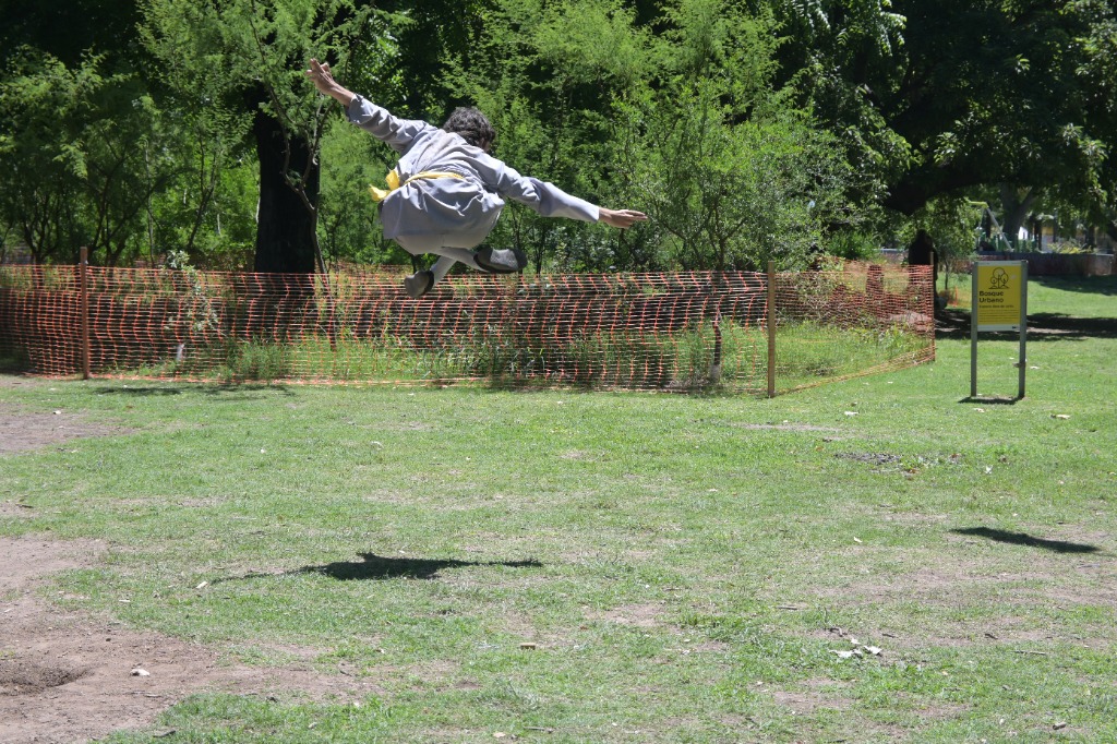 Salto y Patada Kung Fu Tradicional Shaolin Pechan